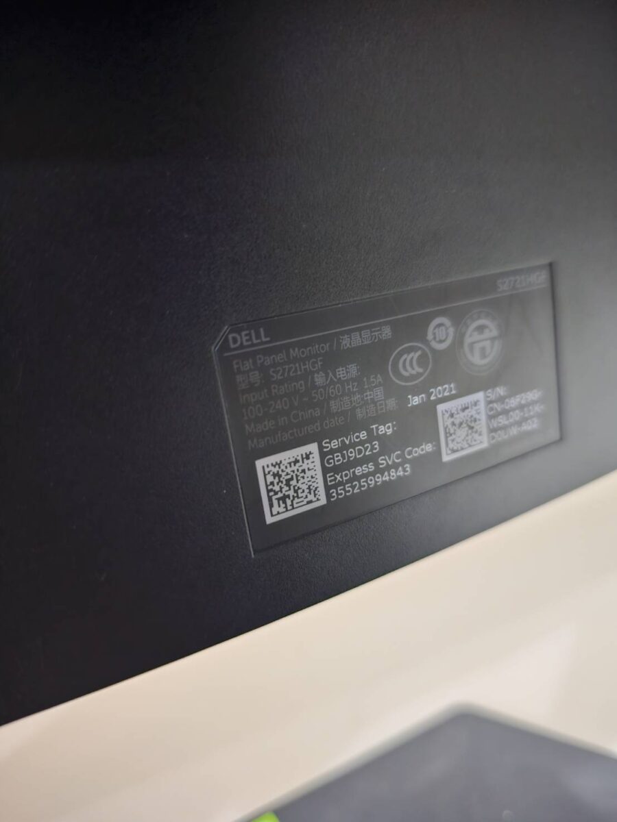 DELL S2721HGF - 27 INCH VA FHD CURVED 144Hz - Image 5