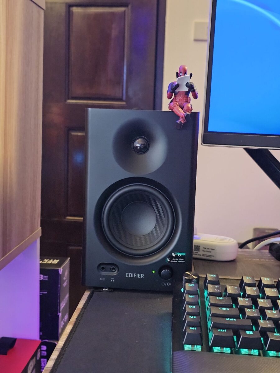 ลำโพง Edifier MR4 Studio Monitor Speaker Black - Image 4